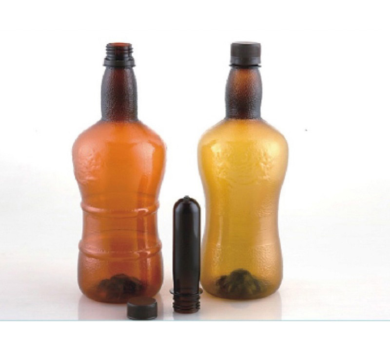 Thickened plastic bottle