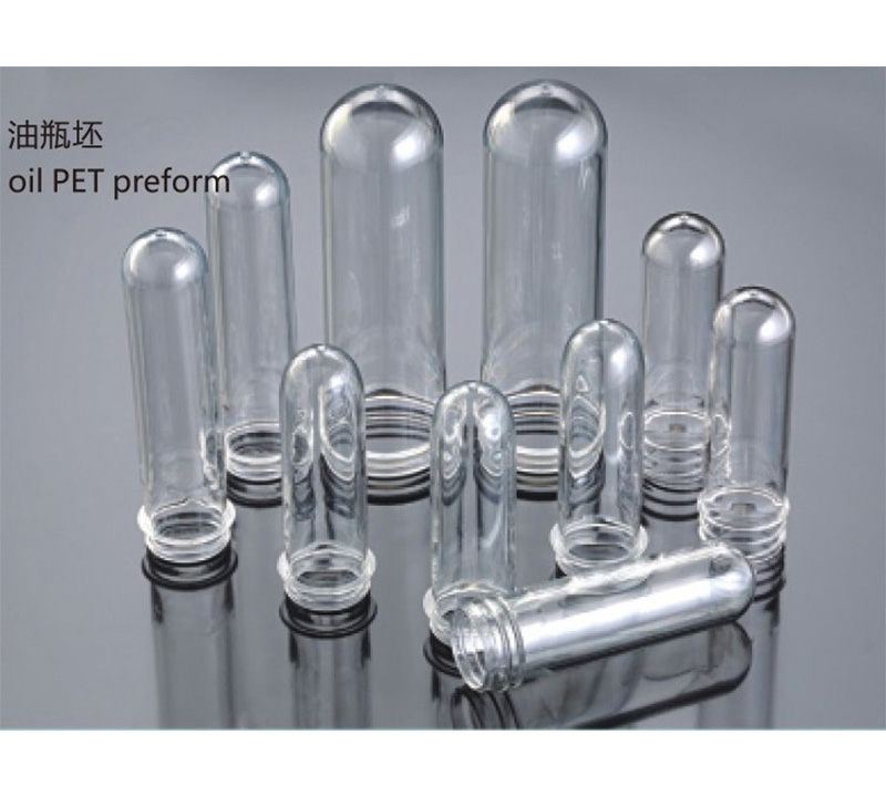 Oil PET preform