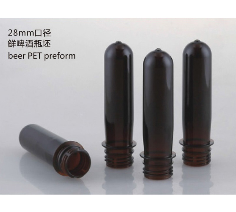 28mm口径鲜啤酒瓶坯